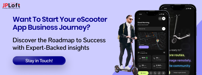 Escooter App Development CTA